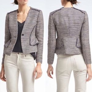 NWT Banana Republic Tweed Blazer